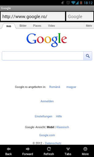 Alex Browser Pro screenshot 1