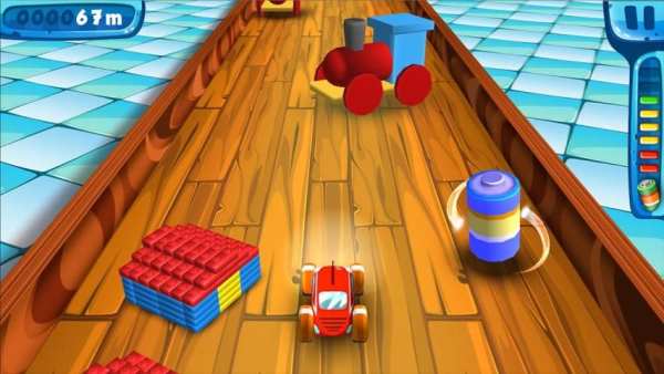 Turbo Toy Car: Playroom Racing screenshot 2
