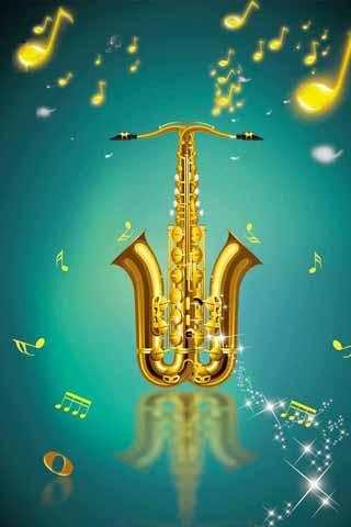 3D Saxophone Ringtone 2 تصوير الشاشة