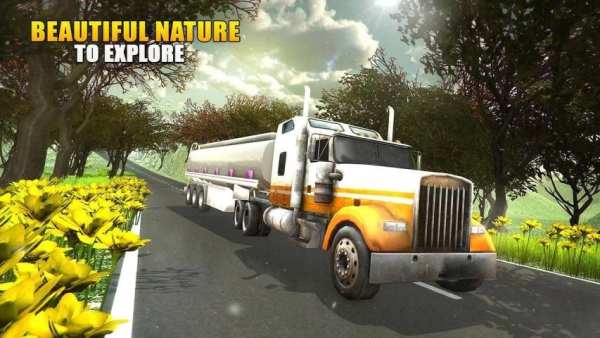 Uphill Cargo Truck Driving Sim screenshot 10