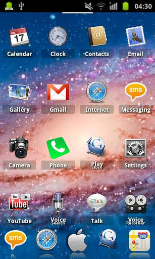 ADW Theme MacOS 3 تصوير الشاشة