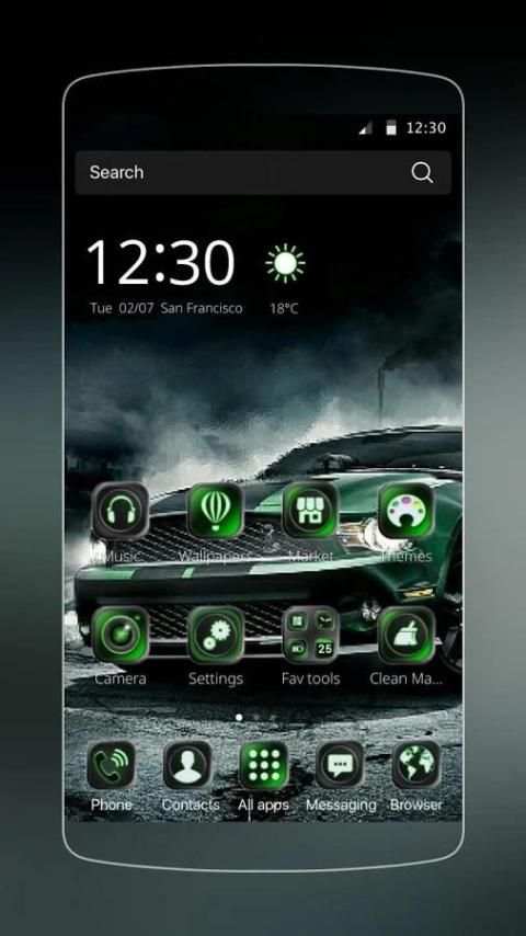 Cool Car Theme screenshot 3