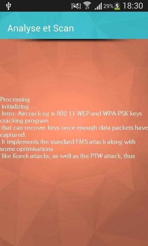 Wifi Hack Password Simulated screenshot 3