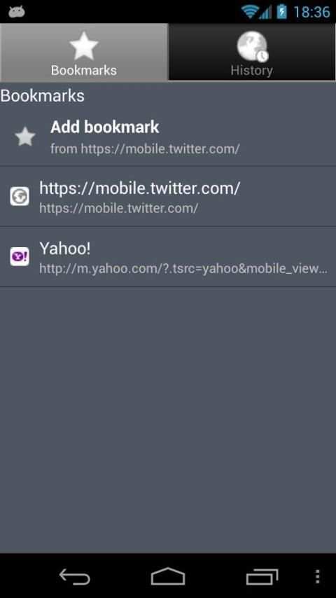 Light Browser screenshot 1