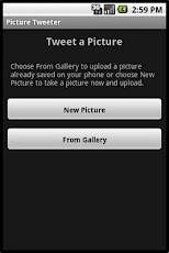 Picture Tweeter screenshot 1