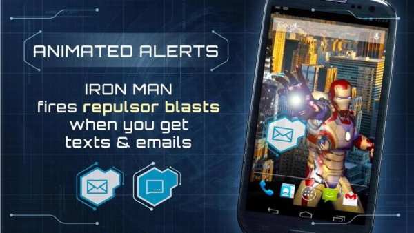 Iron Man 3 Live Wallpaper screenshot 3