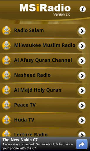 MS iRadio Listen Live Channels screenshot 1