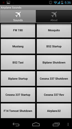 Airplane Soundboard screenshot 2