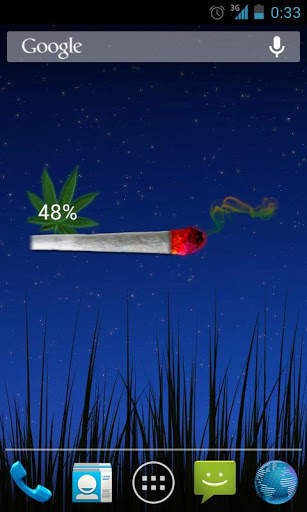 Weed Battery Widget HD screenshot 2