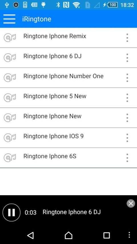 iRingtones OS 9 for Android скриншот 6