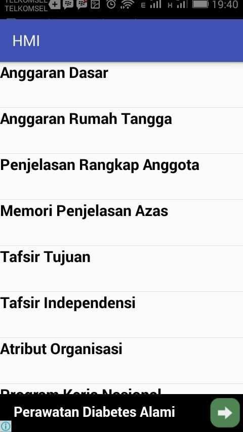 HMI (Himpunan Mahasiswa Islam) screenshot 4