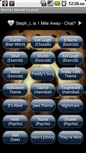 Horror Movie Sounds screenshot 2