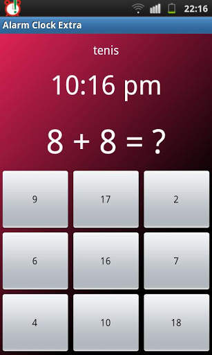 Alarm Clock Extra Freeware screenshot 2