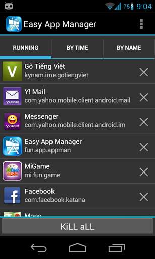 Easy App Manager 1 تصوير الشاشة