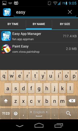 Easy App Manager 3 تصوير الشاشة