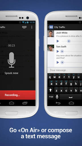 GroupVox - PTT for Facebook screenshot 4