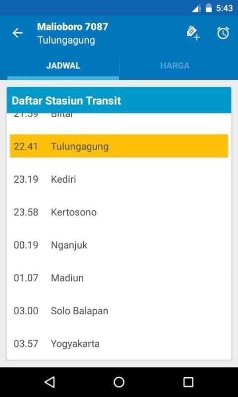 JadwalKA Kereta Api Indonesia screenshot 4