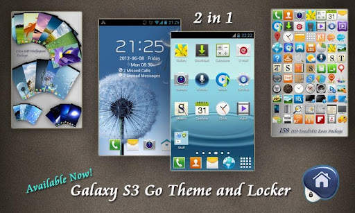 Go Locker+Theme Future Purple screenshot 2