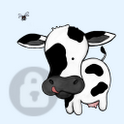 Cow Theme GO Locker أيقونة