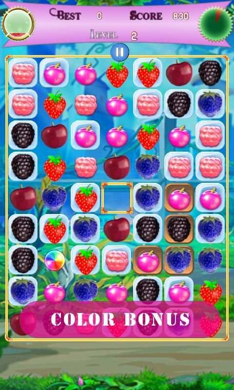 Berry Match Crush Saga screenshot 2