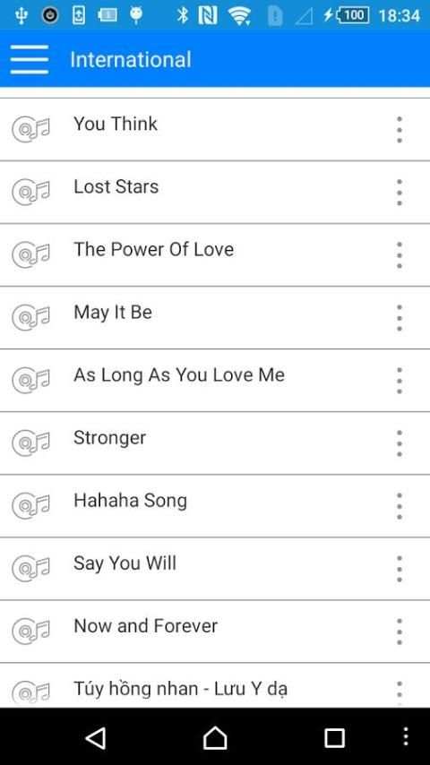 iRingtones OS 9 for Android скриншот 3