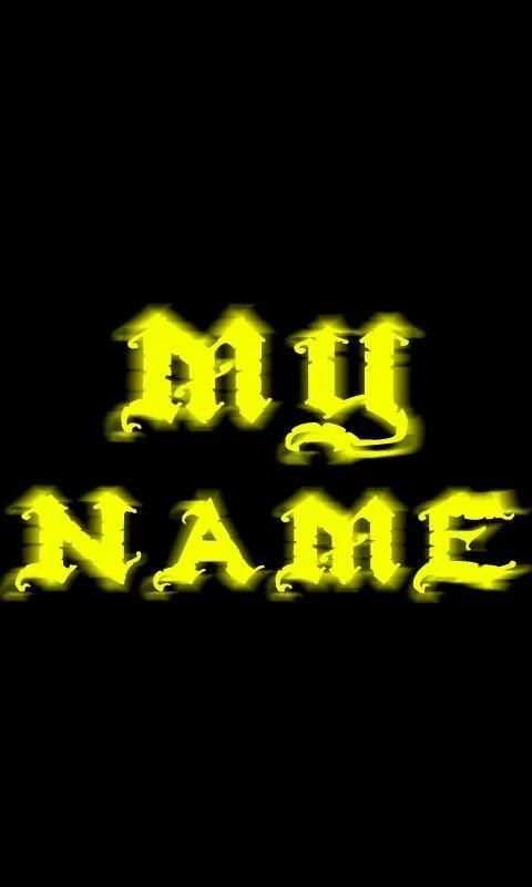 My Name Neon Live WallPaper screenshot 2