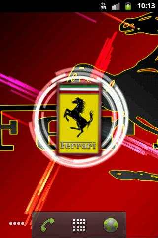 Ferrari Horse Live Wallpaper screenshot 1