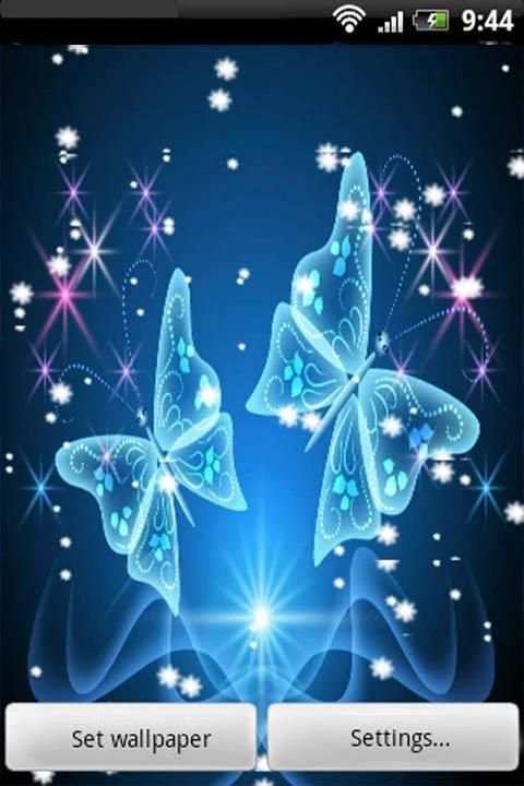 3D Butterfly Live Wallpaper screenshot 4