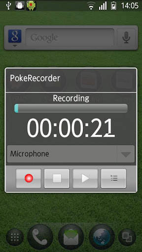 PokeRecorder - Voice Recorder screenshot 1