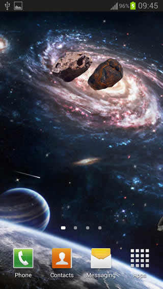 Space Live Wallpaper screenshot 1