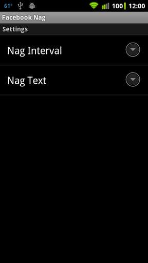 Facebook Nag screenshot 1