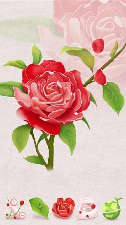 Blossom GO Launcher FREE Theme 3 تصوير الشاشة