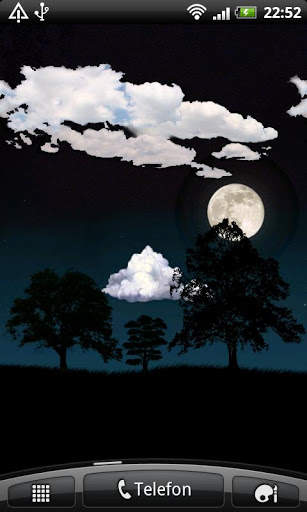 Nightsky Live Wallpaper screenshot 1
