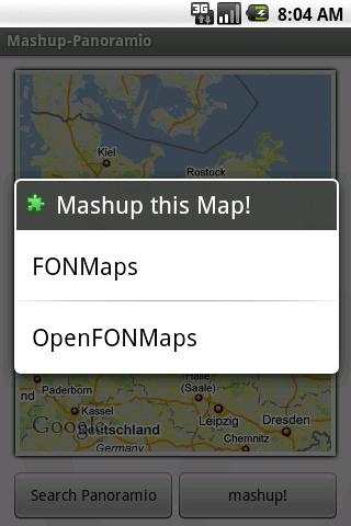 Mashup-Panoramio screenshot 1