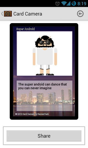 Card Camera Free screenshot 5