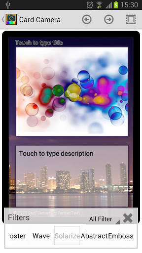 Card Camera Free screenshot 3