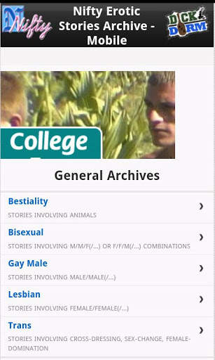 Nifty Erotic Stories Browser screenshot 1