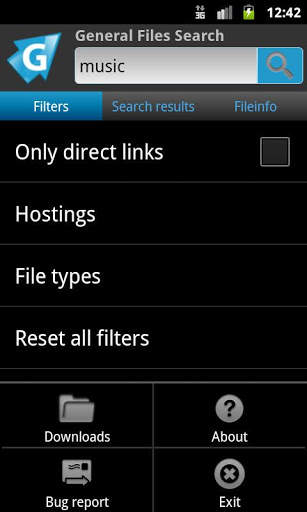 General Files Search beta screenshot 1