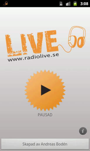 Radio Live screenshot 1