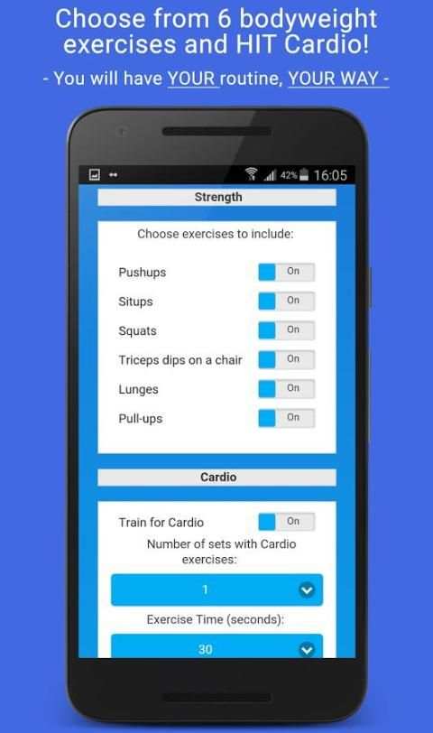 6 Weeks to Fit -Lite- screenshot 1