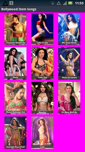 Bollywood Item Songs screenshot 2