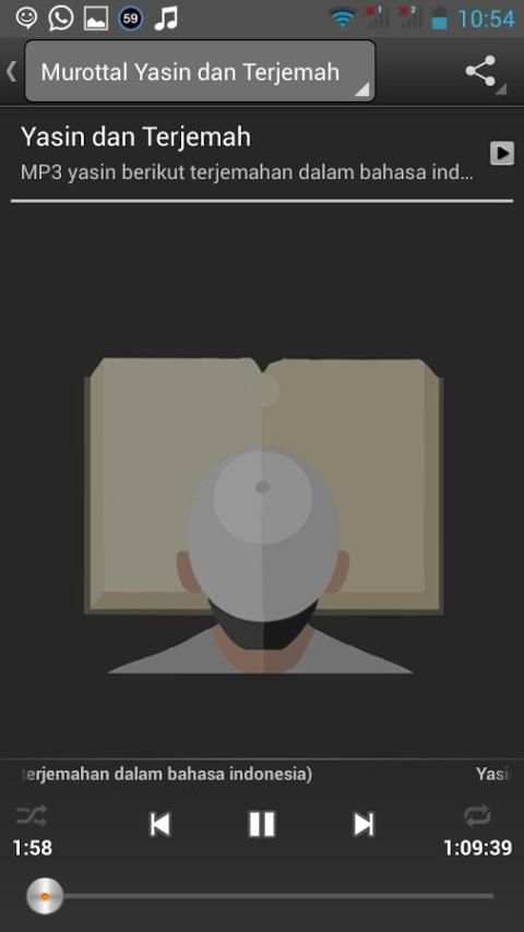 Yasin MP3 dan Terjemahan screenshot 3