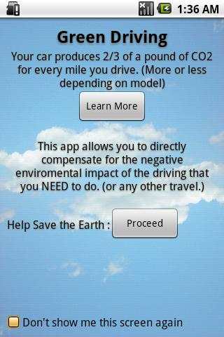 Green Driving screenshot 1