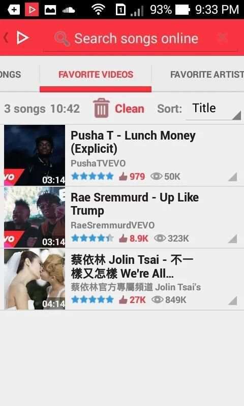 SongTube - Songs and Youtube screenshot 2