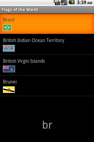 Flags of the World screenshot 1