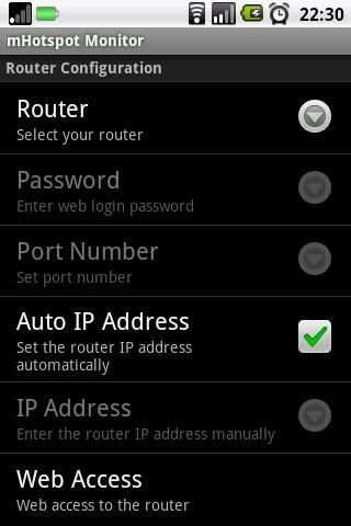 mHotspot Monitor स्क्रीनशॉट 1
