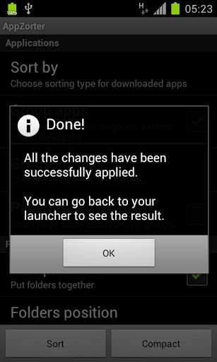 AppZorter Lite for TouchWiz screenshot 5