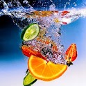 Juicy Fruit Live Wallpaper أيقونة