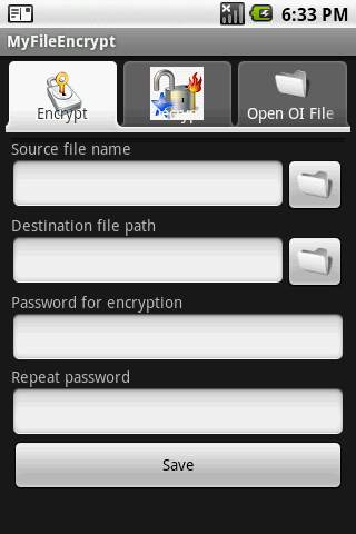 MyFileEncrypt screenshot 1