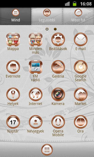 WhiteWomen GO Launcher Theme screenshot 2